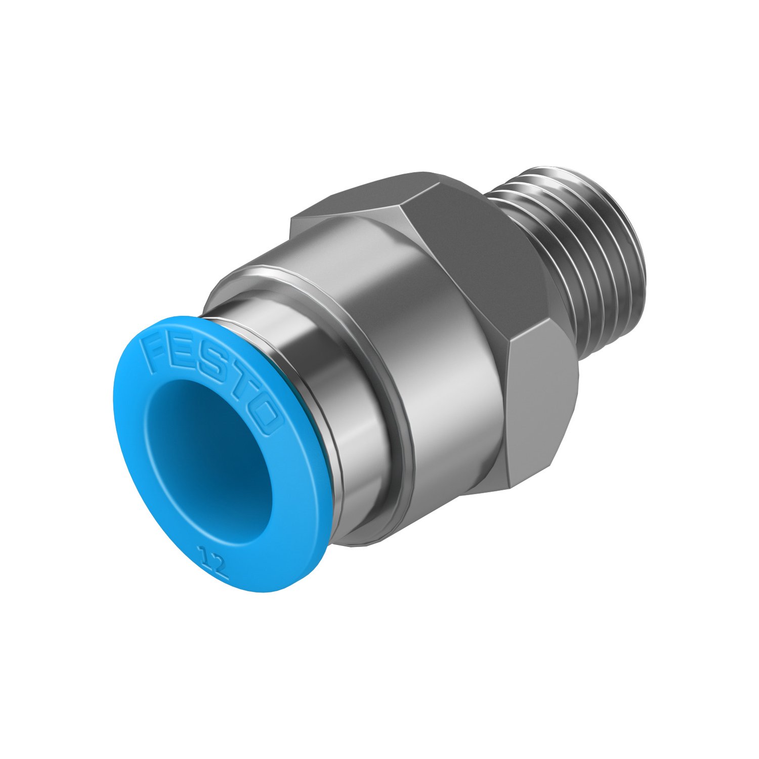 Racor rápido roscado 12MM 1/4 G QS-1/4-12  164980 FESTO