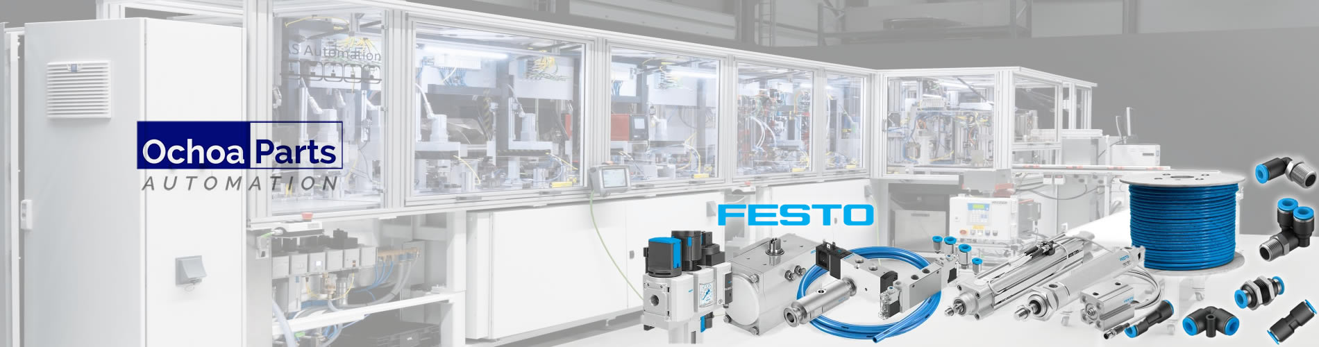 Instrumentacion neumatica, actuadores, pistones,manometros,  filtros de aire,  distribuidores marca festo